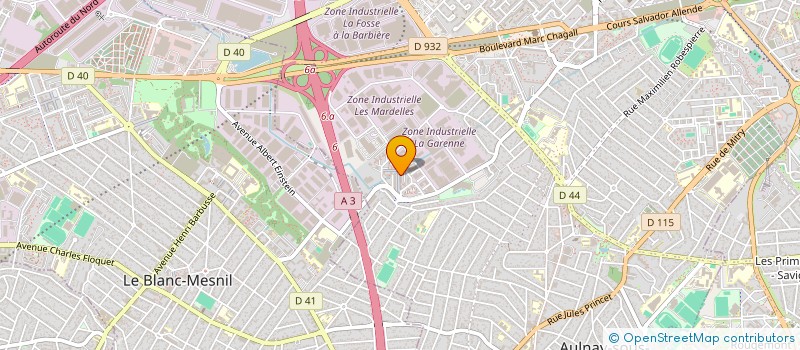 localisation de l'entreprise ASSOCIATION SPORTIVE SOCIALE AULNAYSIENNE à AULNAY-SOUS-BOIS