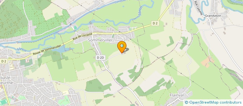 localisation de l'entreprise ASSOCIATION SPORTIVE SOMMERVILLER VERMOIS  SOMMERVILLER