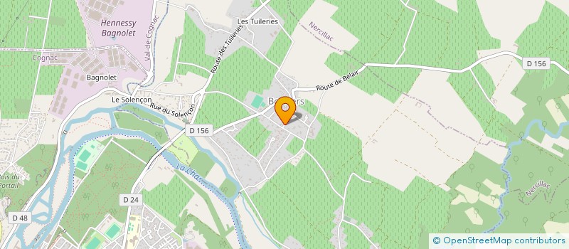 localisation de l'entreprise ASSOCIATION SPORTIVE SOURDS CHARENTAIS COGNAC à BOUTIERS-SAINT-TROJAN