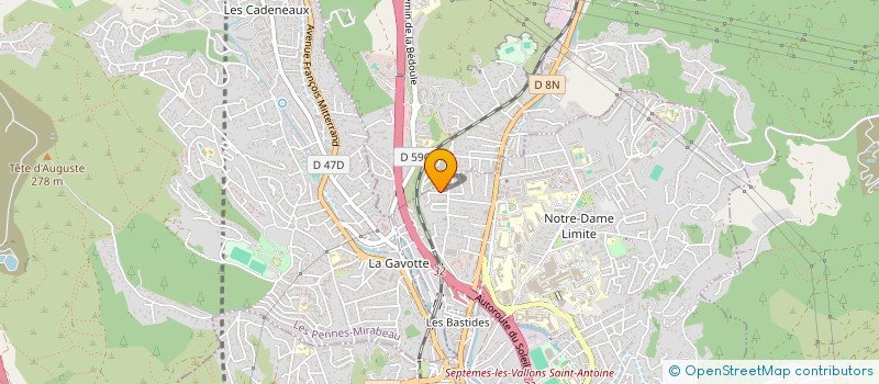 localisation de l'entreprise ASSOCIATION SPORTIVE SQUADRA TURCHINA à MARSEILLE