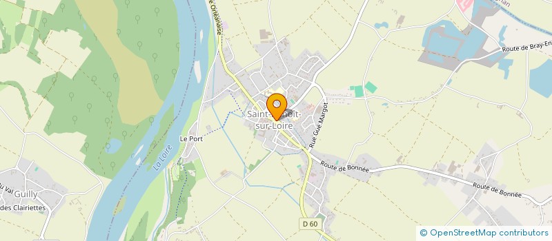localisation de l'entreprise ASSOCIATION SPORTIVE ST BENOIT SUR LOIRE à SAINT-BENOIT-SUR-LOIRE