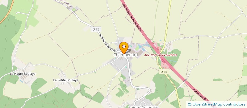 localisation de l'entreprise ASSOCIATION SPORTIVE ST PIERRE LA GARENN  SAINT-PIERRE-LA-GARENNE