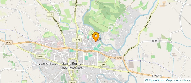 localisation de l'entreprise ASSOCIATION SPORTIVE ST REMOISE à SAINT-REMY-DE-PROVENCE