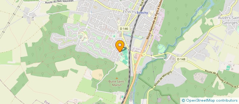 localisation de l'entreprise ASSOCIATION SPORTIVE SUD ESSONNE ETRECHY MORIGNY CHAMPIGNY  ETRECHY