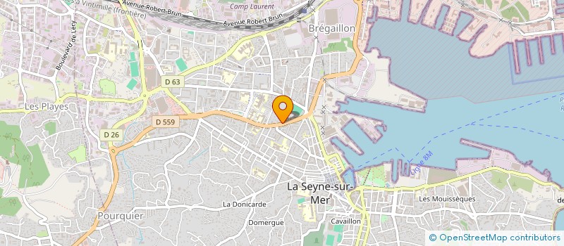 localisation de l'entreprise ASSOCIATION SPORTIVE TEAM SOL Y SOMBRA  LA SEYNE SUR MER