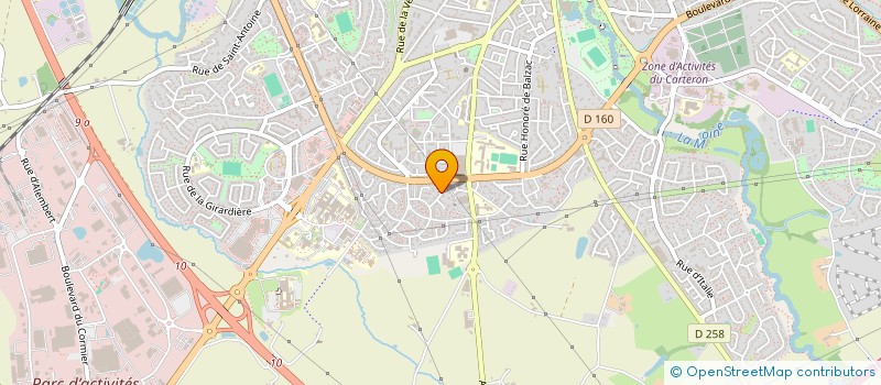 localisation de l'entreprise ASSOCIATION SPORTIVE TERRE ET MER à CHOLET