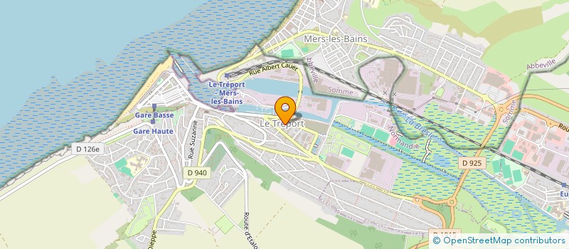 localisation de l'entreprise ASSOCIATION SPORTIVE TREPORTAISE BMX RACE à LE TREPORT