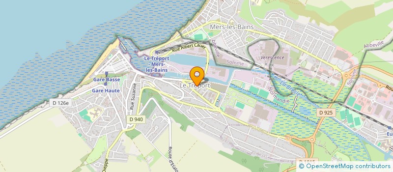 localisation de l'entreprise ASSOCIATION SPORTIVE TREPORTAISE DE MUSCULATION BODYFITNESS  LE TREPORT