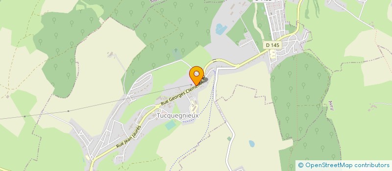 localisation de l'entreprise ASSOCIATION SPORTIVE TUCQUEGNIEUX TRIEUX  TUCQUEGNIEUX