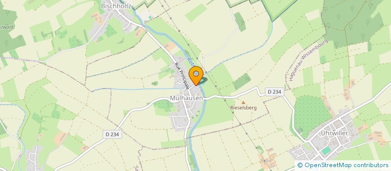 localisation de l'entreprise ASSOCIATION SPORTIVE UHRWILLER CYCLO  UHRWILLER