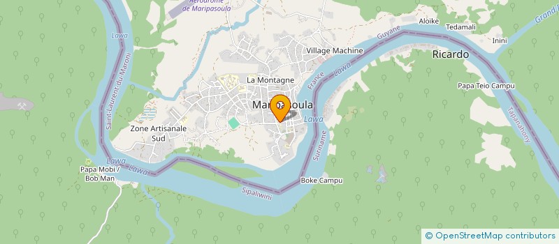 localisation de l'entreprise ASSOCIATION SPORTIVE USEP DE L'ECOLE TWENKE-TALUWEN à MARIPASOULA
