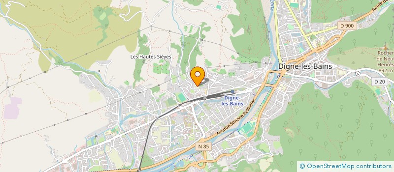 localisation de l'entreprise ASSOCIATION SPORTIVE USEP ECOLE DE BEAUSOLEIL à DIGNE-LES-BAINS