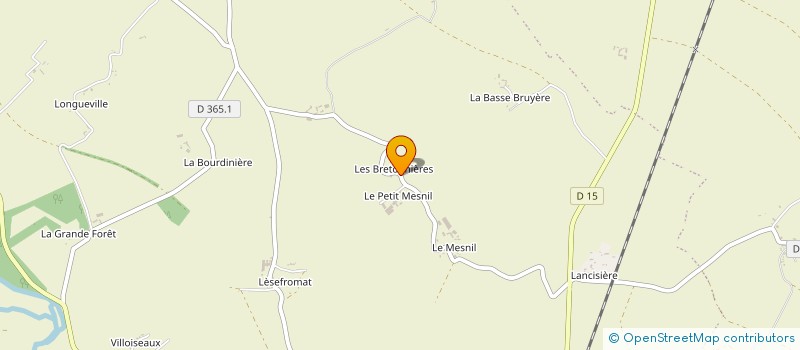localisation de l'entreprise ASSOCIATION SPORTIVES DES 3 RIVIERES à VALD'YERRE