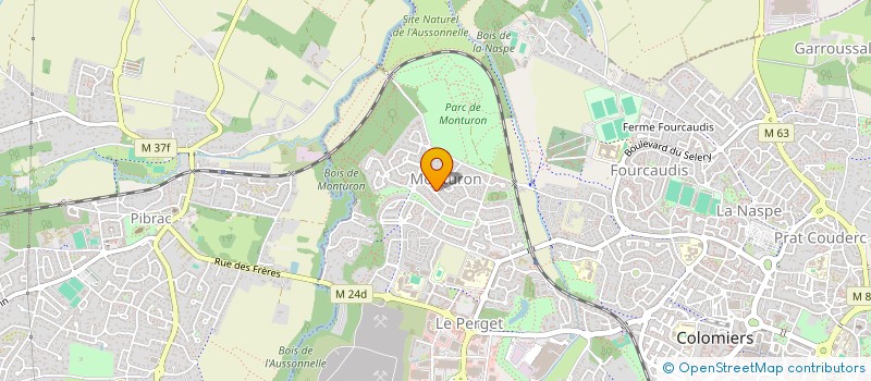 localisation de l'entreprise ASSOCIATION SPORTS 4 THERAPIE à COLOMIERS