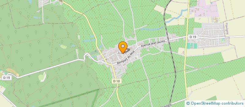 localisation de l'entreprise ASSOCIATION SPORTS ET CULTURE AVIZE HANDBALL  AVIZE