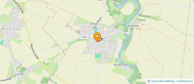 localisation de l'entreprise ASSOCIATION SPORTS ET LOISIRS  THAON