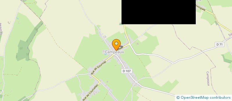 localisation de l'entreprise ASSOCIATION SPORTS ET LOISIRS  CAMPEAUX