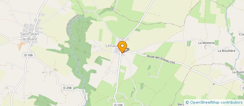 localisation de l'entreprise ASSOCIATION SPORTS ET LOISIRS  SAINT-DENIS-DE-MERE