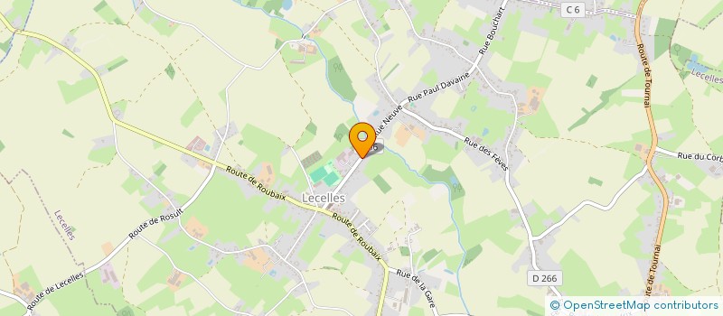 localisation de l'entreprise ASSOCIATION SPORTS ET LOISIRS à LECELLES