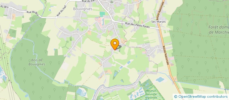 localisation de l'entreprise ASSOCIATION SPORTS ET LOISIRS DE BOUVIGNIES à BOUVIGNIES