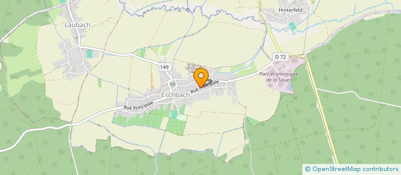 localisation de l'entreprise ASSOCIATION SPORTS ET LOISIRS DE DIEFFENBACH LES WOERTH  DIEFFENBACH-LES-WRTH