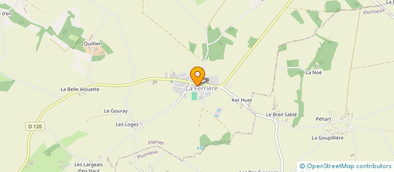 localisation de l'entreprise ASSOCIATION SPORTS ET LOISIRS DE LA PRENESSAYE  LA PRENESSAYE