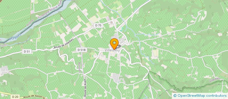 localisation de l'entreprise ASSOCIATION SPORTS ET LOISIRS DE VILLEDIEU (ASLV) à VILLEDIEU