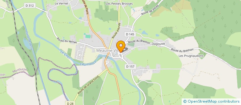 localisation de l'entreprise ASSOCIATION SPORTS ET LOISIRS SAINT BONNETOIS  SAINT-BONNET-TRONCAIS