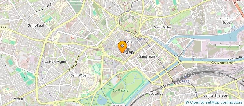 localisation de l'entreprise ASSOCIATION SPORTS LOISIRS ET CULTURE NOTRE DAME  CAEN