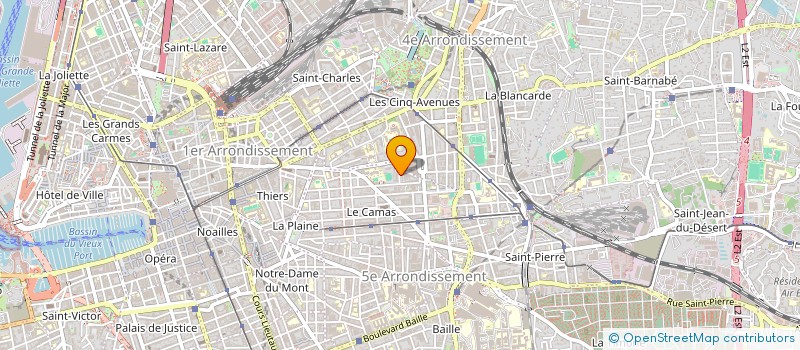 localisation de l'entreprise ASSOCIATION SPORTS LOISIRS INITIATION à MARSEILLE
