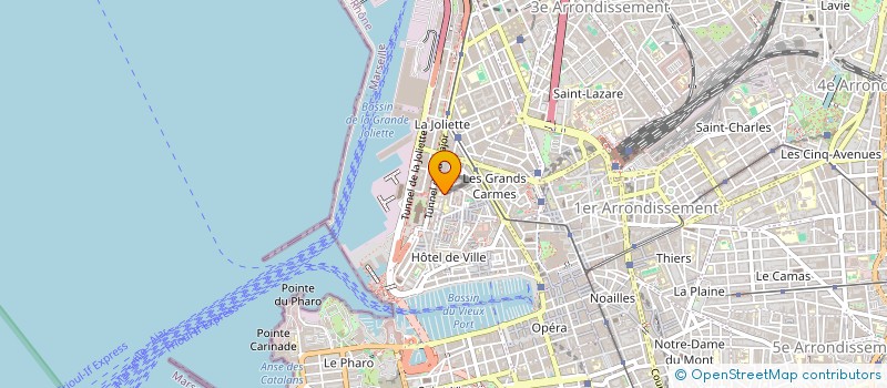 localisation de l'entreprise ASSOCIATION SPORTS LOISIRS POUR TOUS à MARSEILLE