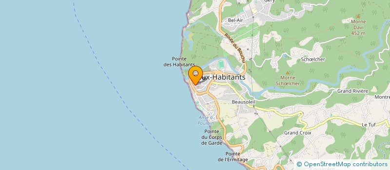 localisation de l'entreprise ASSOCIATION SPRINT JEUNESSE GUADELOUPE à VIEUX-HABITANTS
