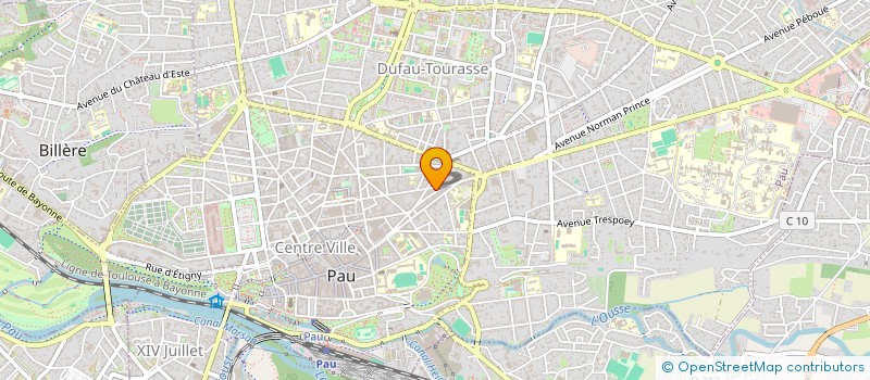 localisation de l'entreprise ASSOCIATION SRVICE LOGEMENT à PAU