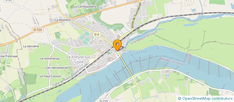 localisation de l'entreprise ASSOCIATION ST ELOI à INGRANDES-LE-FRESNE-SUR-LOIRE