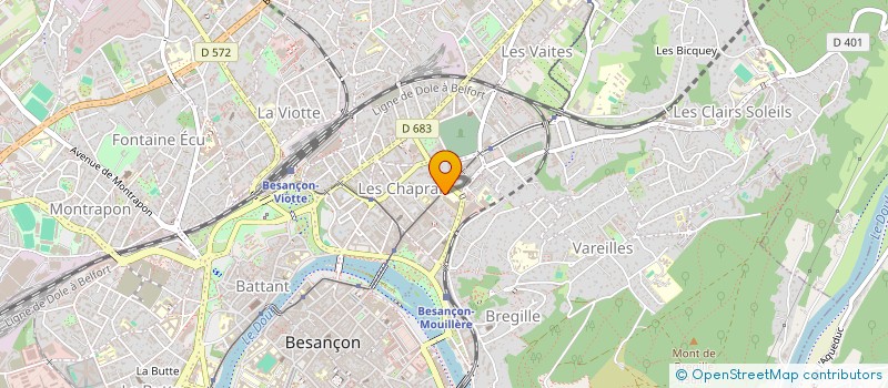 localisation de l'entreprise ASSOCIATION ST JOSEPH  BESANCON