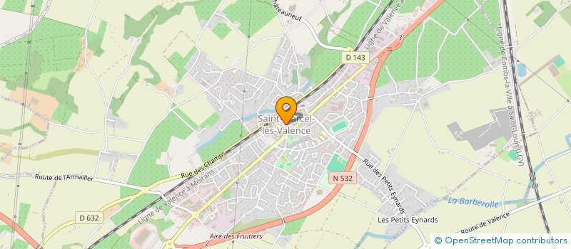 localisation de l'entreprise ASSOCIATION ST MARCEL S'EXPOSE à SAINT-MARCEL-LES-VALENCE