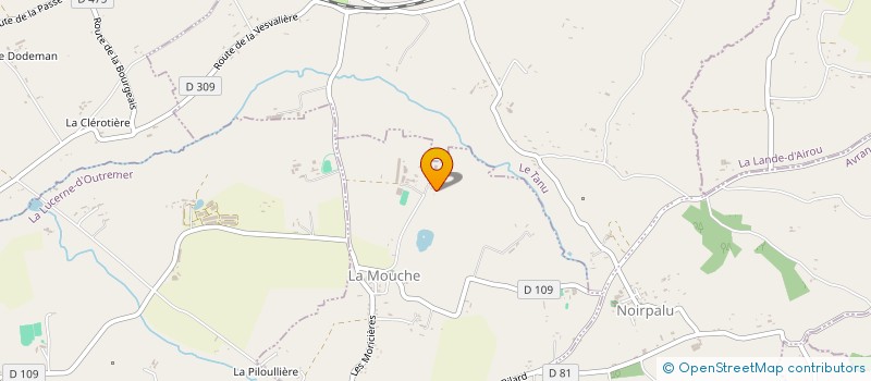 localisation de l'entreprise ASSOCIATION ST MARTIN DE LA MOUCHE  LA MOUCHE