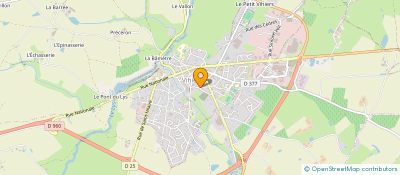 localisation de l'entreprise ASSOCIATION ST NICOLAS à LYS-HAUT-LAYON
