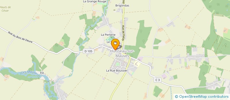 localisation de l'entreprise ASSOCIATION ST PIERRE à HUISSEAU-SUR-MAUVES