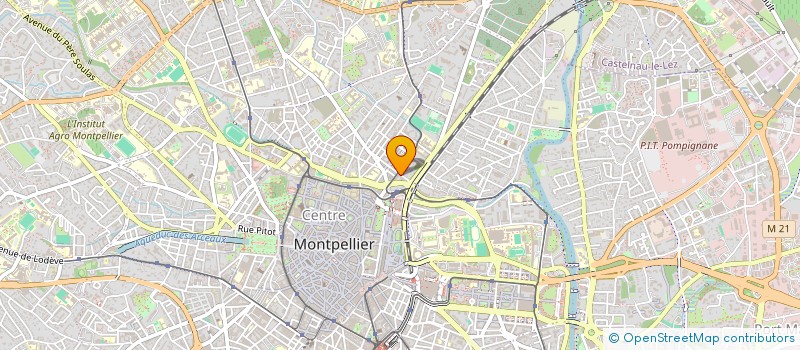 localisation de l'entreprise ASSOCIATION ST VINCENT DE PAUL  MONTPELLIER