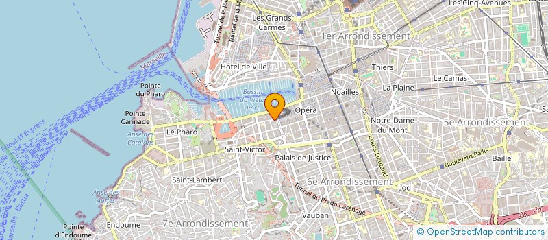 localisation de l'entreprise ASSOCIATION STAFF REVOLUTION à MARSEILLE