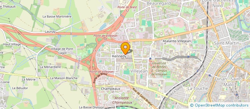 localisation de l'entreprise ASSOCIATION STANLEY PRODUCTION  RENNES