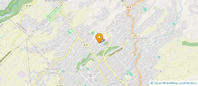 localisation de l'entreprise ASSOCIATION STAPS REUNION  LE TAMPON