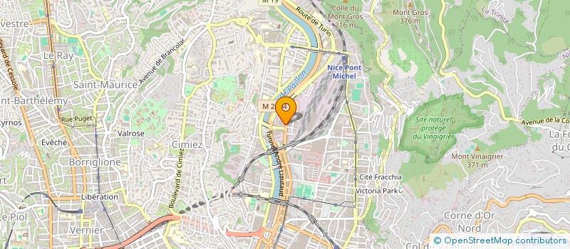 localisation de l'entreprise ASSOCIATION STARTER à NICE