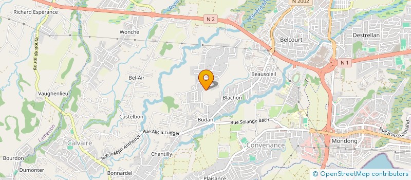 localisation de l'entreprise ASSOCIATION STAY CLEAN  BAIE-MAHAULT