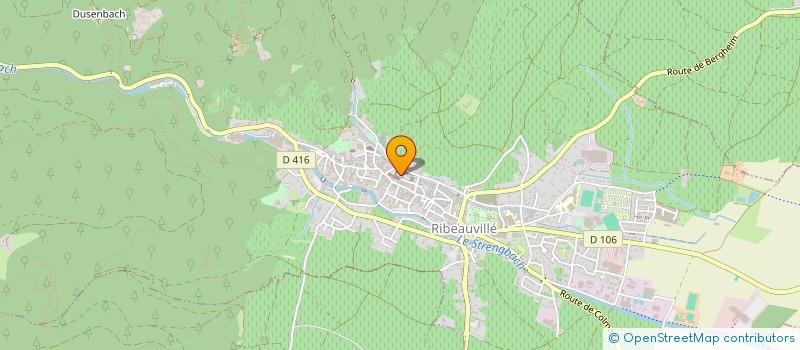 localisation de l'entreprise ASSOCIATION STE JEANNE D ARC  RIBEAUVILLE