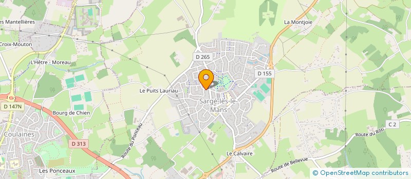 localisation de l'entreprise ASSOCIATION STEPHANE ALAIN SAMUEL à SARGE-LES-LE-MANS
