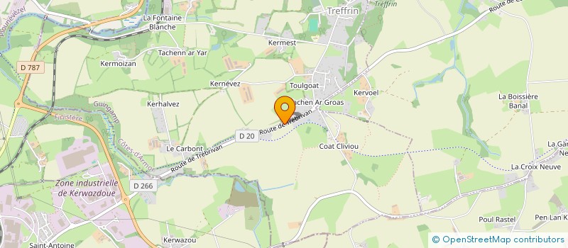 localisation de l'entreprise ASSOCIATION STERCOB à TREFFRIN