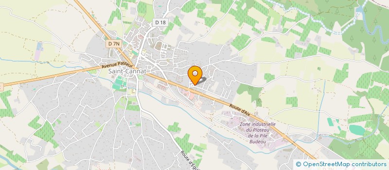 localisation de l'entreprise ASSOCIATION STIMULATIONS  SAINT-CANNAT