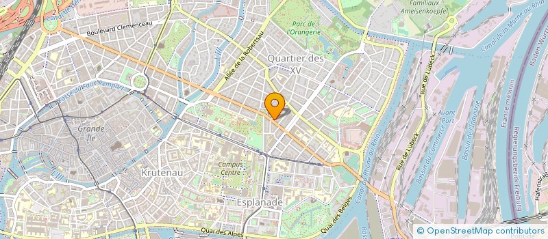 localisation de l'entreprise ASSOCIATION STRAS'DIPLOMACY à STRASBOURG